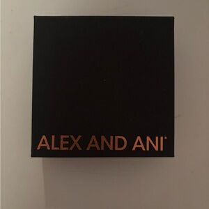 Alex and Ani Black Gift Box with Gold Logo Congrats Grad! Brand New